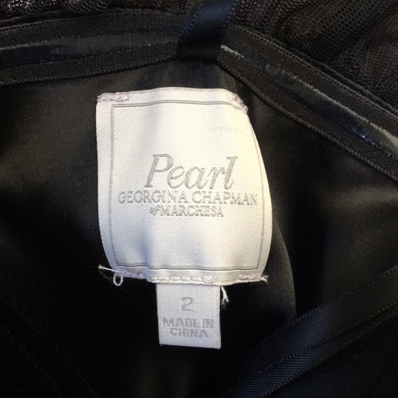 PEARL Collection Ruffle Mini Dress - Picture 4 of 5